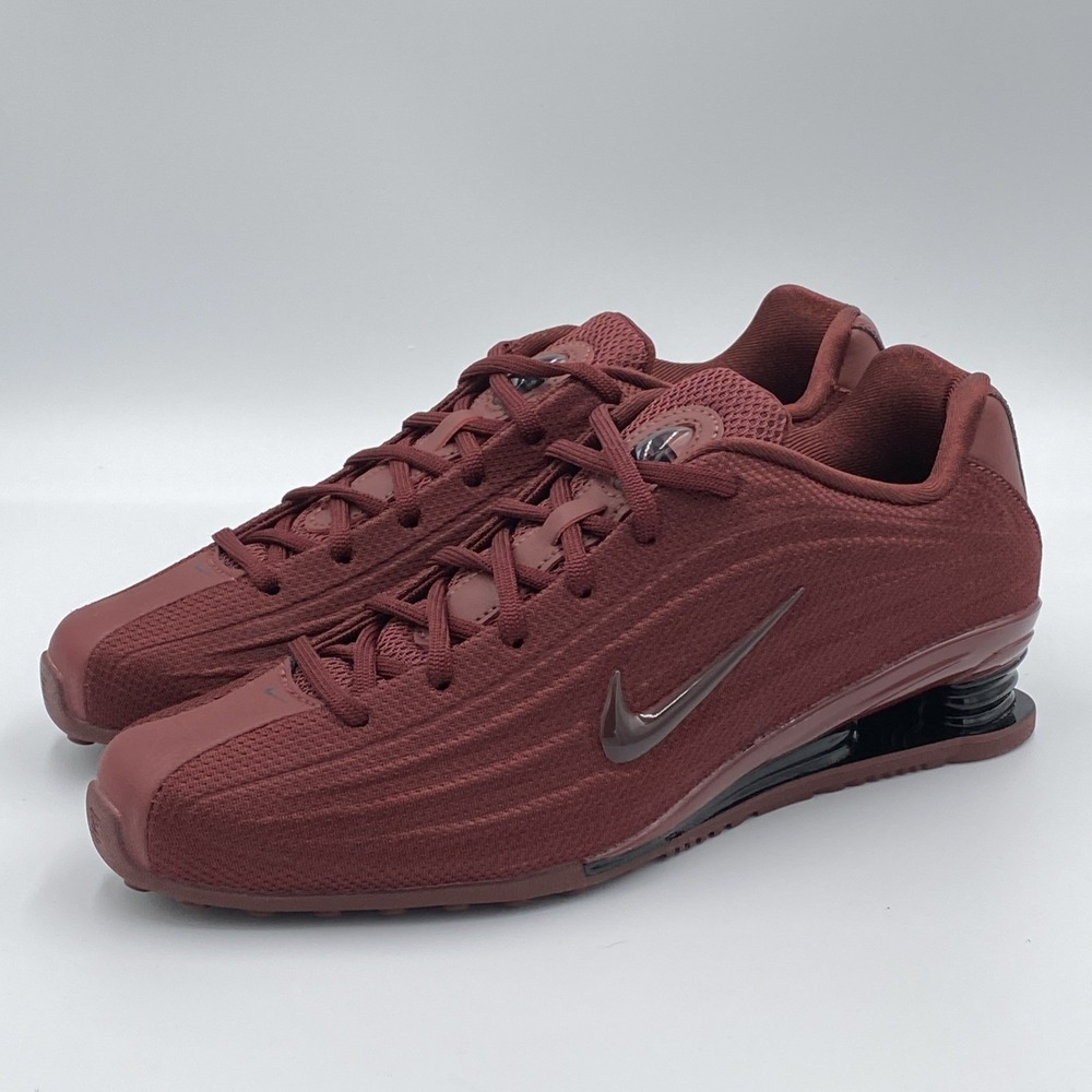 Nike Shox Z Dark Team Red Black Mystic Dates Women's Size 8 HQ7540-600 BNIB - Picture 2 of 9